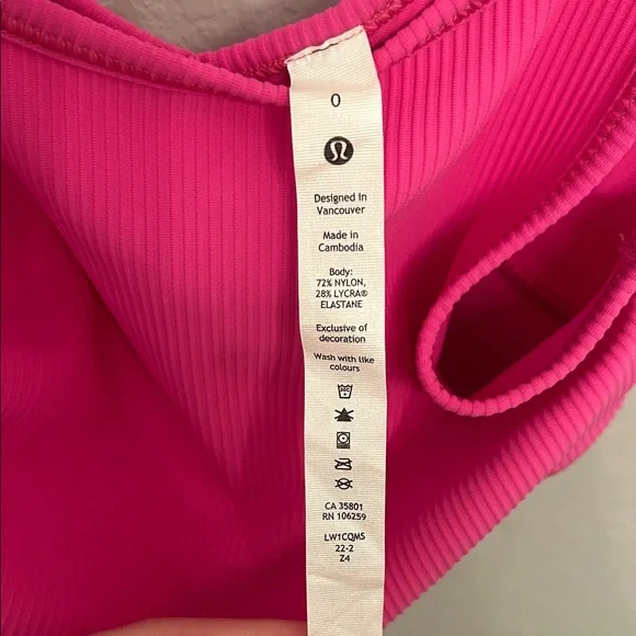 Lululemon Athletica Pink Tank Top - Picture 6 of 6